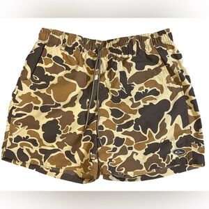 Drake Waterfowl Old School Camo Dock Shorts Men’s Large 36–38 NWOT